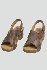 Women's Orthopedic Sandals with Arch Support Wedge Platform and Cushioned Insole 1