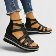 Women's Orthopedic Sandals with Arch Support Wedge Platform for Summer Comfort 2