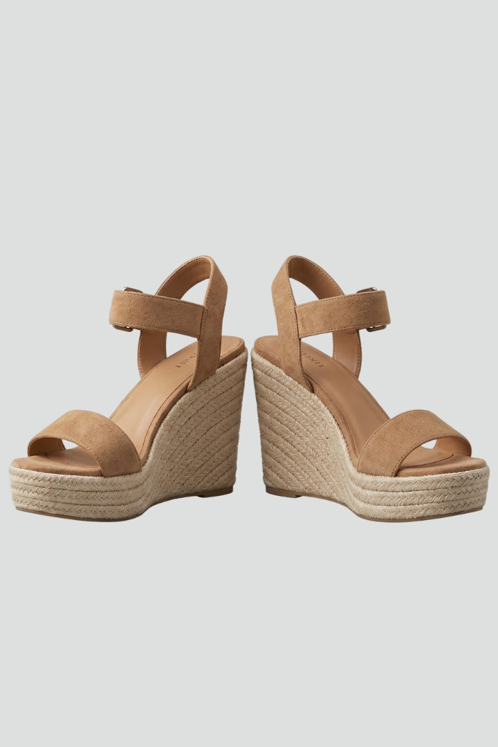 Women's Orthopedic Sandals with Arch Support Wedge Sole and Adjustable Buckle 1