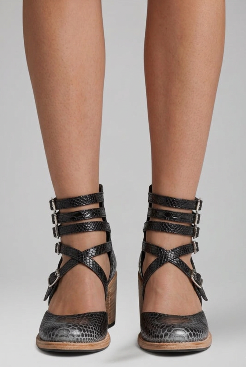 Women's Orthopedic Sandals with Arch Support and Adjustable Buckle Fastening 3