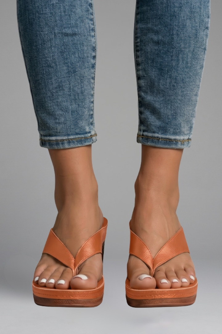Women's Orthopedic Sandals with Arch Support and Block Heel for Summer Comfort 6