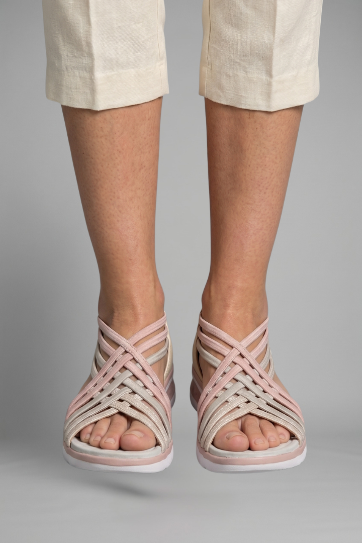 Women's Orthopedic Sandals with Arch Support and Crisscross Strap Design for Summer 0