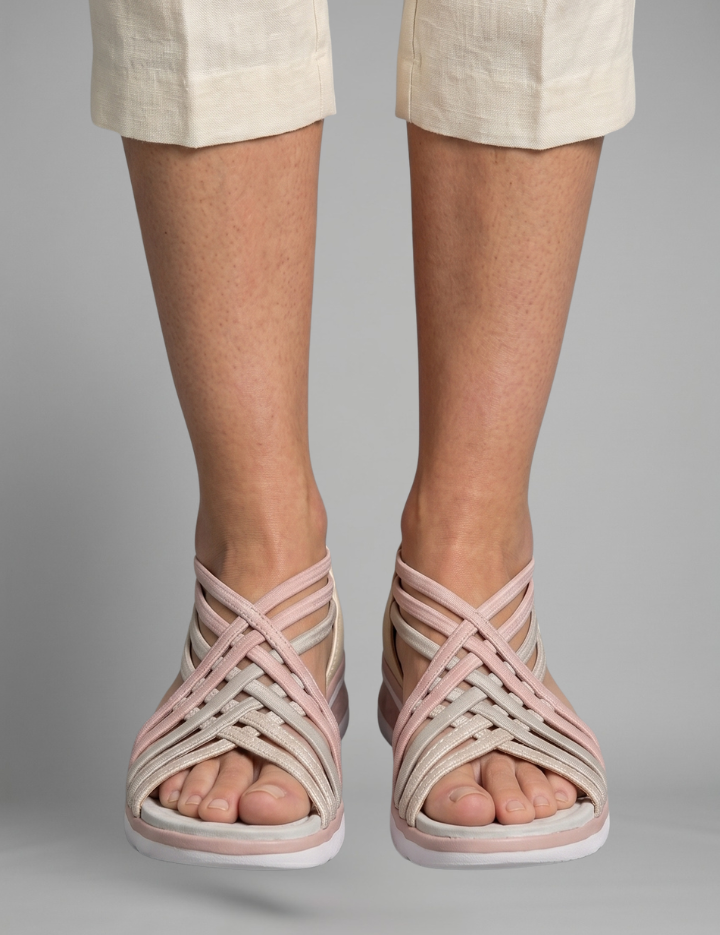 Women's Orthopedic Sandals with Arch Support and Crisscross Strap Design for Summer 0