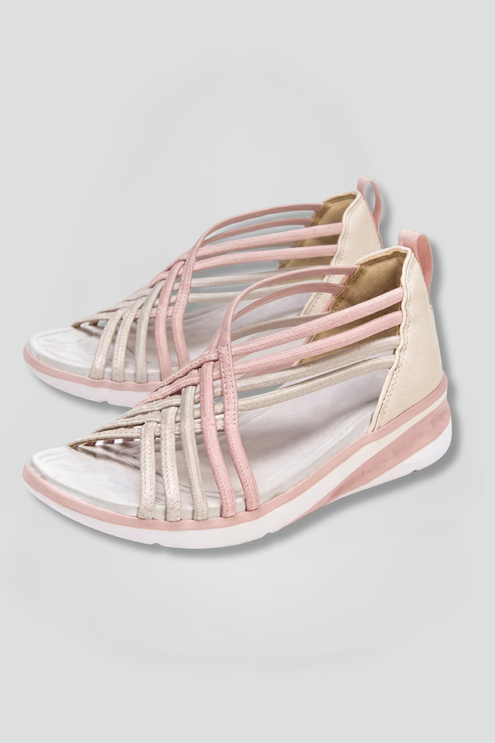Women's Orthopedic Sandals with Arch Support and Crisscross Strap Design for Summer 1