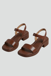 Women's Orthopedic Sandals with Arch Support and Cushioned Block Heel 1