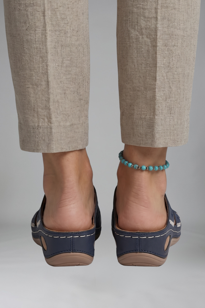 Women's Orthopedic Sandals with Arch Support and Cutout Upper Straps for Everyday Comfort 5