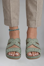 Women's Orthopedic Sandals with Arch Support and Cutout Upper Straps for Everyday Comfort 8