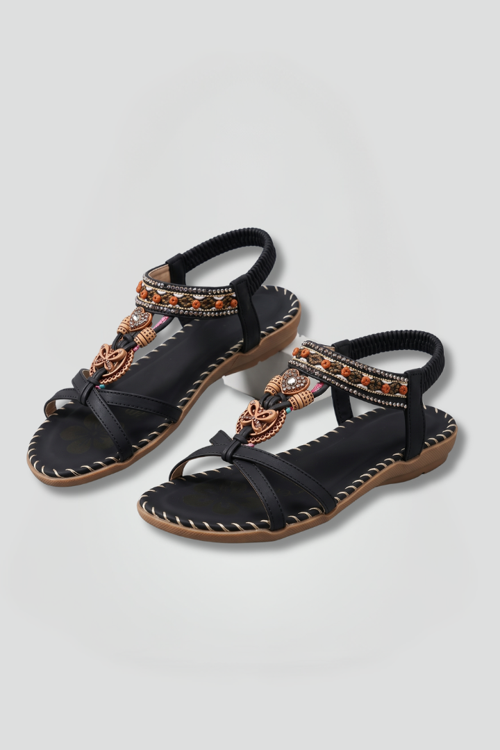 Women's Orthopedic Sandals with Arch Support and Flat Sole for Summer Comfort 1