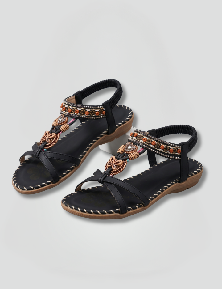 Women's Orthopedic Sandals with Arch Support and Flat Sole for Summer Comfort 1