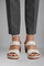 Women's Orthopedic Sandals with Arch Support and Mid Block Heel for Comfortable Everyday Wear 6