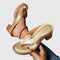 Women's Orthopedic Sandals with Arch Support and Mid Heel for Summer Comfort 0