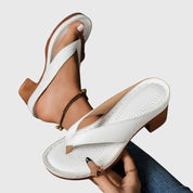 Women's Orthopedic Sandals with Arch Support and Mid Heel for Summer Comfort 5