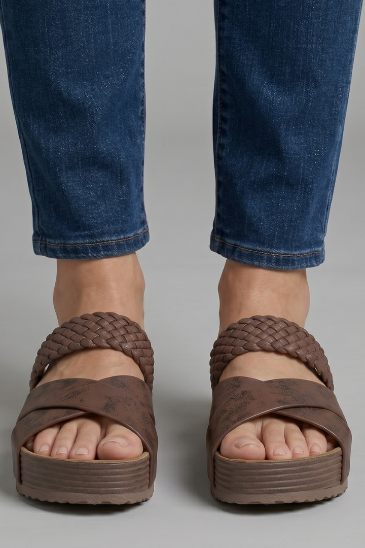 Women's Orthopedic Sandals with Arch Support and Platform Slide for Spring 0