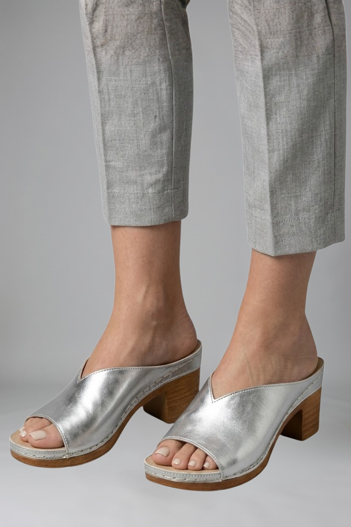 Women's Orthopedic Sandals with Arch Support and Thick Block Heels for Summer 3