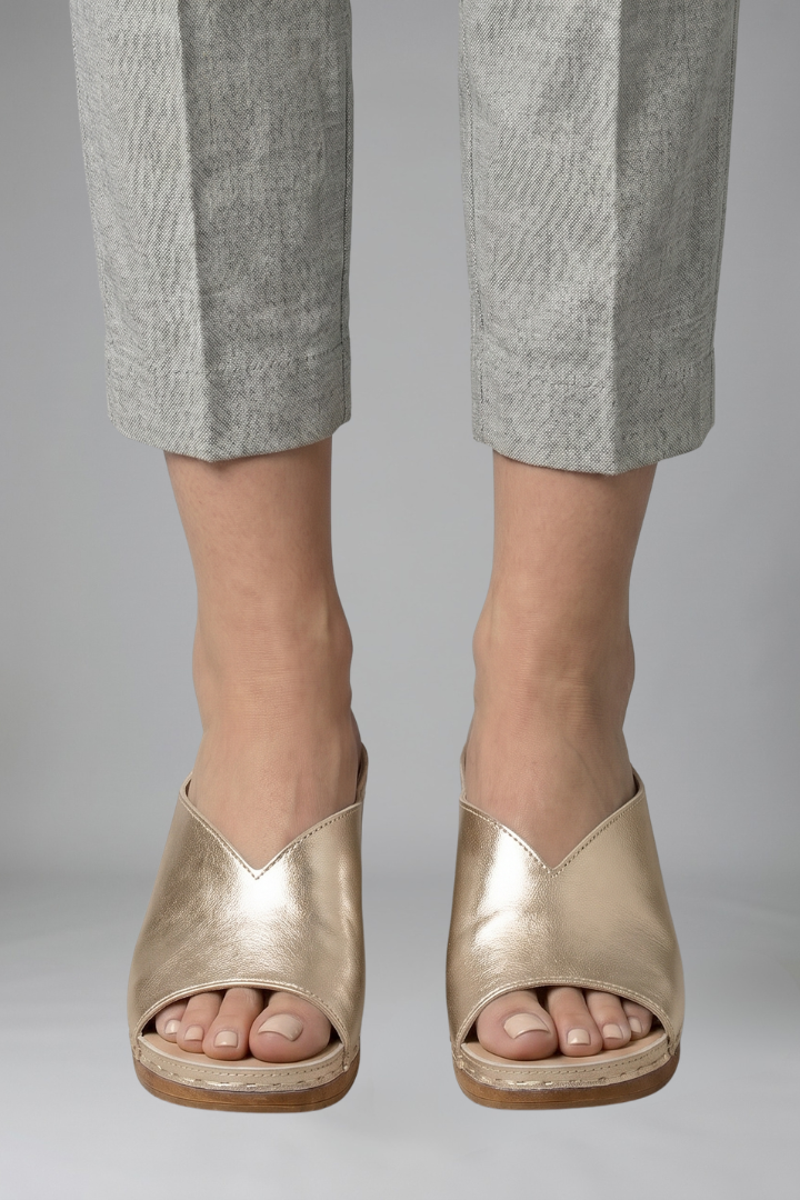 Women's Orthopedic Sandals with Arch Support and Thick Block Heels for Summer 6