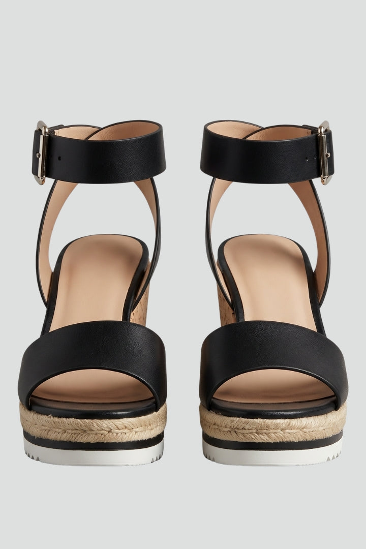 Women's Orthopedic Sandals with Arch Support and Wedge Heel Strap Fastening for All-Day Comfort 1