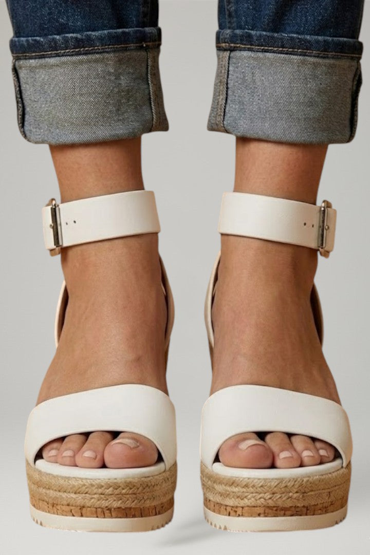 Women's Orthopedic Sandals with Arch Support and Wedge Heel Strap Fastening for All-Day Comfort 4