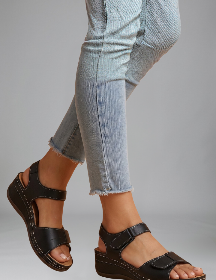 Women's Orthopedic Sandals with Arch Support and Wedge Heel for Summer Comfort 8