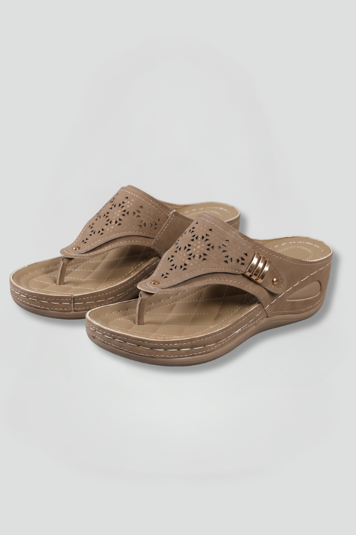 Women's Orthopedic Sandals with Arch Support and Wedge Sole for Summer Comfort 0