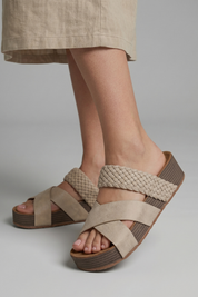 Women's Orthopedic Sandals with Braided Strap and Arch Support for Summer 3
