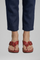 Women's Orthopedic Slip-On Sandals with Arch Support and Floral Cutouts for All-Day Comfort 8