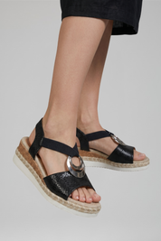 Women's Orthopedic Wedge Sandals with Adjustable Strap and Arch Support for Summer 3