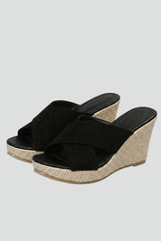 Women's Orthopedic Wedge Sandals with Arch Support and Cushioned Strap Upper 1