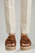 Women's Orthopedic Wedge Sandals with Arch Support and Woven Bow Detail 9