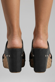 Women's Orthopedic Wedge Slide Sandals with Arch Support Platform for Summer 4