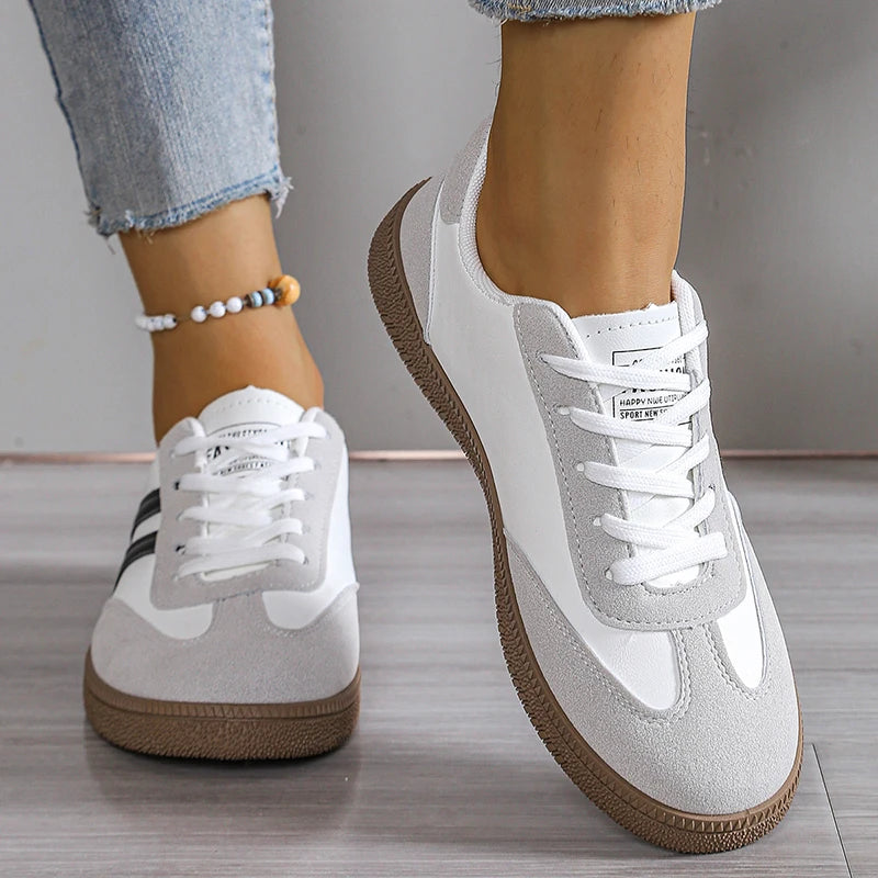 Women's Platform Sneakers Modern Comfort Design Synthetic 1