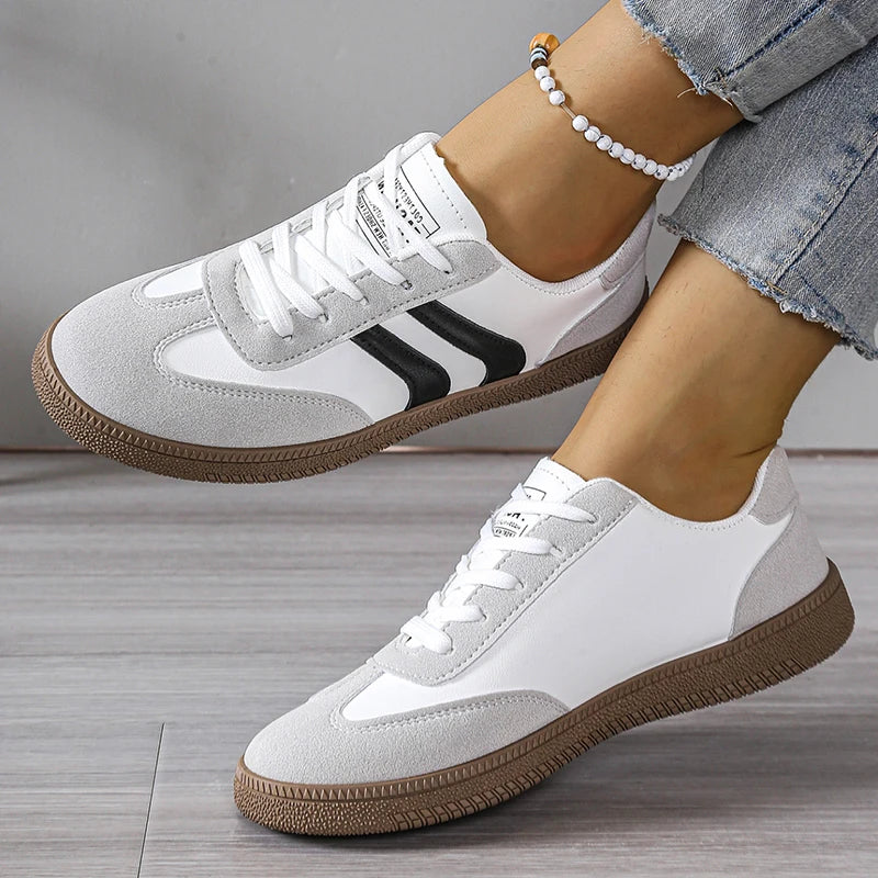 Women's Platform Sneakers Modern Comfort Design Synthetic 4