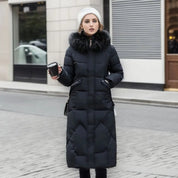 Women's Quilted Winter Coat with Hood - Stylish and Warm Outerwear 5