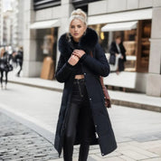 Women's Quilted Winter Coat with Hood - Stylish and Warm Outerwear 6