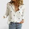 Women's Relaxed Fit Button Down Shirt with Classic Collar 6