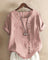 Women's Relaxed Fit Button Front Top for Warm Weather 0