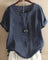 Women's Relaxed Fit Button Front Top for Warm Weather 2