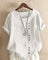 Women's Relaxed Fit Button Front Top for Warm Weather 5