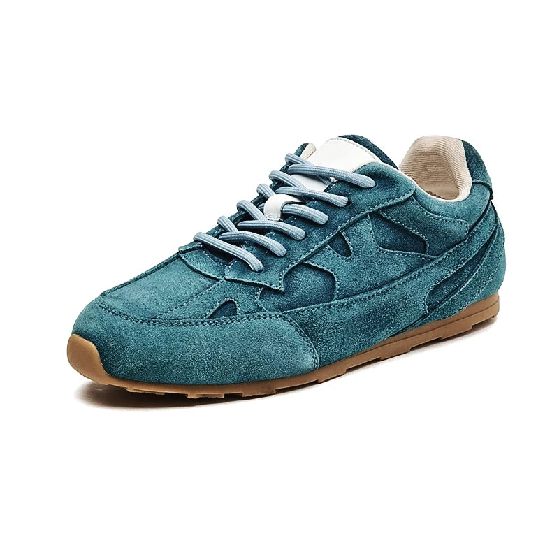 Women's Retro Casual Sneakers Comfortable Cow Suede 1
