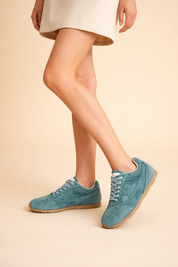 Women's Retro Casual Sneakers Comfortable Cow Suede 1