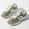 Women's Retro Platform Sneakers with Arch Support - Lace-Up Casual Trainers 0