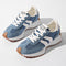 Women's Retro Platform Sneakers with Arch Support - Lace-Up Casual Trainers 2