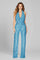 Women's Sequin Jumpsuit, Halter Neck, Wide Leg Evening Wear for Glamorous Celebrations 0