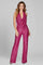 Women's Sequin Jumpsuit, Halter Neck, Wide Leg Evening Wear for Glamorous Celebrations 11