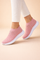 Women's Slip-On Sneakers Comfortable Knit with Rhinestone Embellishments 0