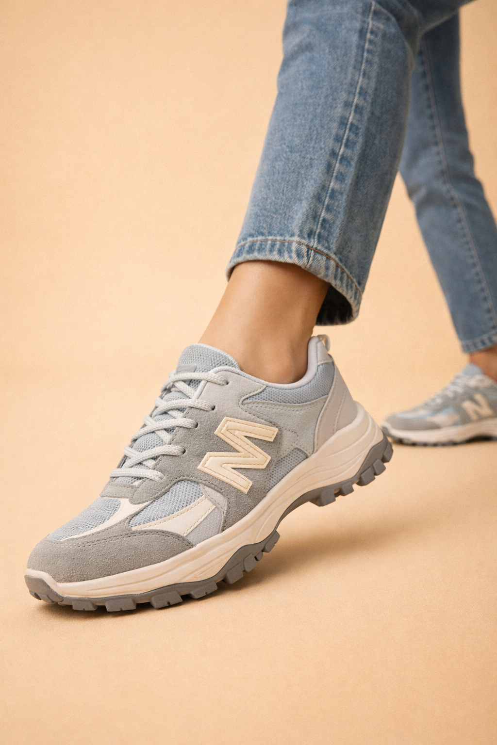 Women's Sneakers for Comfort and Style Thick Sole Synthetic 1