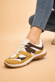 Women's Sneakers for Comfort and Style Thick Sole Synthetic 3