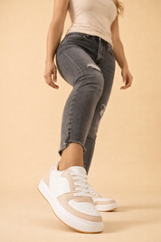 Women's Sporty Sneakers Comfortable Cushioned Knit 1