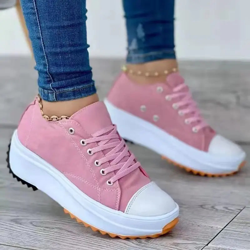 Women's Stylish Casual Sneakers Comfortable Canvas 1