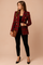 Women's Stylish Checked Jacket Tailored Fit High-Quality Fabric 4