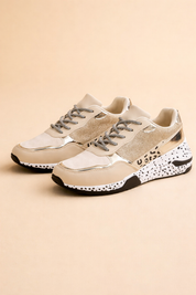 Women's Stylish Chunky Sneakers Comfortable Glittery Finish 0